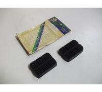 COPPIA GOMMINI PEDALI RENAULT 6 - 8 - 10 - 12 - 15 - 16 - 17 - NUOVI