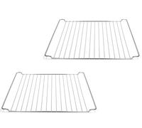 COPPIA GRIGLIA FORNO COMPATIBILE CON CROMATA IN ACCIAIO 446x340mm 481245819334