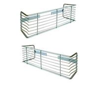 COPPIA GRIGLIA PARASASSI PROTEZIONE FANALE POSTERIORE PER FORD TRANSIT SERIE DAL 2006 AL 2013-420x130 mm