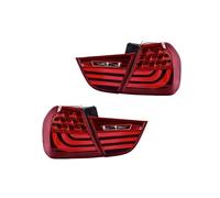 Coppia gruppo fanale posteriore Per il 2006-2012 per BMW E90 325i 328i Serie 3 per berlina Modifica le luci dei freni, per invertire, girare per segnale(09-12 RED)