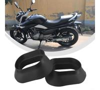 Coppia Guaine Aspirazione Nere 15x10x5cm per Suzuki 04-05 | Design interno liscio, flusso ottimizzato, risposta per acceleratore migliorata, riduzione turbolenze