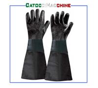 COPPIA GUANTI RICAMBIO PER SABBIATRICE FERVI 0575 0878 0687 0575/29 UNICRAFT