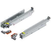 Coppia guida quadra per cassetto in legno Blum Movento Tip-On 760H estrazione to