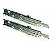 COPPIA GUIDE TELESCOPICHE PER CASSETTO EPMS in 3 elementi - inox 304