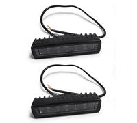 Coppia Hella 7" Black Magic Mini Lightbar LED Off-Road Con PO Spot