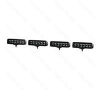 Coppia Hella Mini Barra Faretto Off-Road Nera 6,2" 2880Lm LED