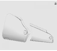 COPPIA HUSQVARNA FC, TC, FX, TX - PROTEZIONI GRAFICHE - MODELLI 2019-20