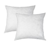 Coppia imbottitura cuscino 60 x 60 anima interna quadrato arredo divano bianco