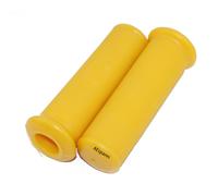 Coppia Impugnature Manubrio In Gomma Twist Con Logo P 22mm HOLE