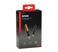 COPPIA INDICATORI DI DIREZIONE LUCE ARANCIONE 12V ZEPHYR LAMPA 90493