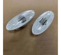 Coppia Indicatori di Direzione Sinistra E Destra Lampada Indicatore Laterale Borsette Copertura 26160-89929 2616089929, Misura for Nissan Qashqai Navara Amera Pezzo di Ricambio