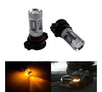 Coppia Indicatori LED Frontali Per Mercedes W221 W251 R230 PSY24W 5200s Ambra