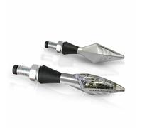 COPPIA INDICATORI X-LED B-LUX ARGENTO BARRACUDA