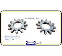 Coppia Ingranaggi Metallo per RULLI Sfogliatrice MARCATO Macchina Pasta