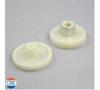 Coppia Ingranaggi Passapomodoro Reber 9600N, 9008NE, 9011N, Tritacarne N.5/8/...