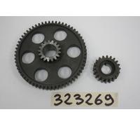 Coppia ingranaggi Z61-17 Z20 trasmissione primaria Primary gear set Gilera RX