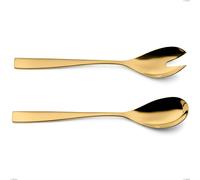 Coppia insalata Etoile PVD Gold, Acciaio 18/10 lucido, spessore 4 mm, lunghezza 260 mm, pvd oro cromo