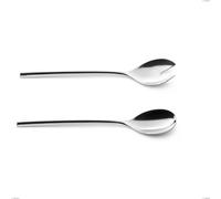 Coppia insalata Vanity, Acciaio inox 18/10 (AISI304), forgiate, spessore 8 mm Lunghezza 243 mm cromo