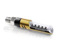 Coppia inserti colorati Barracuda per frecce IDEA in alluminio Oro