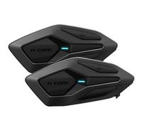 Coppia interfoni moto N-COM Bluetooth+ fino 800 m 4 persone connessioni audio HD