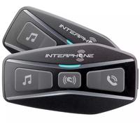 Interfono bluetooth Cellularline Interphone U-com 4 doppio