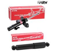 Coppia Kit 2 Ammortizzatori Kyb Excel-G Anteriore 3338012 Per Peugeot 208