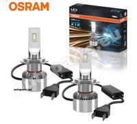COPPIA KIT 2 LAMPADINE OSRAM H7 64210DWXTR PER FARI AUTO LUCE BIANCA 6000K