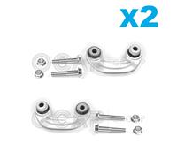 Coppia Kit 2x Asta Barra Stabilizzatore Puntone per Audi A4 8D2 1.6 Ocap
