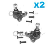 Coppia Kit 2x Giunto Snodo Sospensione Asta per VW Polo Van 6N1 1.0 Ocap