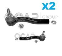 Coppia Kit 2x Testa Sterzo Testina Anteriore per Fiat Panda 169 1.4 NP Ocap