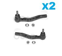 Coppia Kit 2x Testa Sterzo Testina Anteriore Renault Clio IV 1.2 16V Ocap