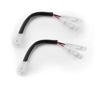 COPPIA KIT CABLAGGI ELETTRICI PER INDICATORI DIREZIONE ANTERIORI RIZOMA PER MOTO