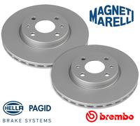 KIT PATTINI FRENO ANTERIORI - FIAT BRAVO II (198) DAL 11/2006 >