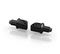 COPPIA KIT MONTAGGIO PEDANE PASSEGGERO RIZOMA PER KAWASAKI ER-6N ABS 2012-16