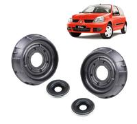 COPPIA KIT RIPARAZIONE CUSCINETTO AMMORTIZZATORE A MOLLA PER RENAULT CLIO
