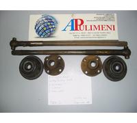 COPPIA/KIT SEMIASSI (DRIVE SHAFT)COMPLETI DI MANICOTTO/CUFFIA FIAT 500 D NUOVO