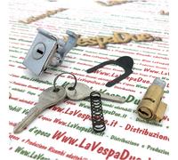 Coppia kit serrature bauletto e bloccasterzo con chiave NEIMANN VESPA 50 90 125
