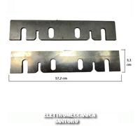 COPPIA LAME PER PIALLA PIALLE LUNGHEZZA 17,2 cm