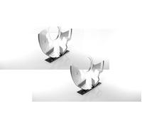 Coppia Lamieri paraspruzzi protezione disco freno Anteriore GH-483266H/V