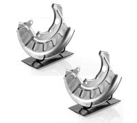 Coppia Lamieri paraspruzzi protezione disco freno Anteriore GH-489951H/V