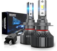 COPPIA LAMPADA AUTO COMPATIBILI H7 16000LM, per Fari Alogeni