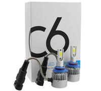COPPIA LAMPADA HB4 AUTO MOTO COB C6 HB4 LED 3800LM 36W 6000K BIANCO FREDDO t1