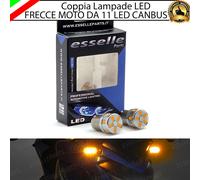 COPPIA LAMPADE A LED FRECCE ANTERIORI PER KTM LC4 640 2003-2006 SM PRESTIGE A.E.