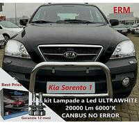 Coppia Lampade a Led KIA SORENTO 1 Top Quality H7 12V 20000 LM CANBUS ERROR FREE
