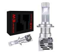 Coppia lampade a LED per auto moto H1 M3 6500K 55W luce bianca Art.11906