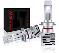 Coppia lampade a LED per Auto Moto H7 6500K 55W luce bianca Art.11907