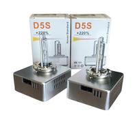 Coppia lampade bulbi kit XENO Bi-Xeno xenon D5S 6000K luce fredda bianco ghiaccio Plug & Play12v lampadine luci HID ricambio fari (D5S 35w 6000k)