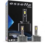 Coppia Lampade D1S LED 12000 Lumen 6000K specifiche per Bmw Serie 3 E90 E91 - Conversione da Xenon a LED Plug & Play Canbus - Luce Bianco Ghiaccio Ultra Potente - 35W CSP Alta Luminosità