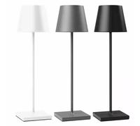 Coppia lampade da tavolo led ricaricabile a batteria touch dimmerabile bar hotel [EEK: A+++]