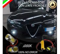 COPPIA LAMPADE FENDINEBBIA H11 LED CREE COB CANBUS ALFA GIULIA NO AVARIA LUCI